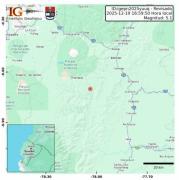 Sismo estremece centro norte de Ecuador