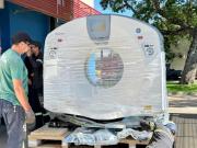 Hay novedades /Llegó el nuevo tomógrafo al Hospital Regional Salto