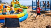 Inflables, camas elásticas, fútbol y JUEGOS SIN PANTALLA: la apuesta del Balneario más famoso de MAR DEL PLATA