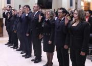 Los nuevos vocales del TSE fueron posesionados; Lara les dijo que no se deben a los políticos