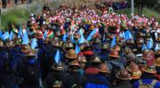 Mineros cooperativistas marchan hacia La Paz en rechazo al DS 5503