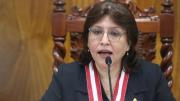 Delia Espinoza presentó demanda de amparo para anular la inhabilitación por 10 años del Congreso