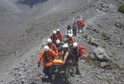 Tras el incidente de Christian Petersen, un nuevo rescate de alta montaña movilizó a brigadistas en el Volcán Lanín