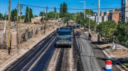 Se completaron 80 cuadras de asfalto en Altos del Limay