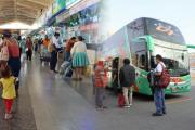 Pasajes en los terminales terrestres llegan hasta triplicarse por Navidad –
