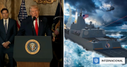 Trump ordena construcción de Flota dorada de buques de guerra con su nombre y da advertencia a Maduro
