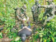 Felcn atrapa a colombiano con arma de guerra en un laboratorio de Chimoré