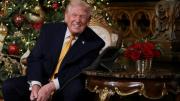 El cariñoso y transversal saludo de Navidad de Trump: incluyó a “la escoria de la izquierda radical”
