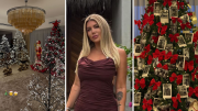 La Navidad de Wanda Nara en Uruguay sin sus hijas: el menú y el obsequio de lujo