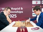 Faustino Oro, en el Mundial de ajedrez a ritmo rápido: cuatro partidas contra tiburones top 20, puro aprendizaje contra los mejores