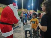 La plaza Ribas se transformó en el epicentro de la Navidad