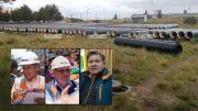 Denuncian a tres ex interventores de Epsas por compra de tuberías en mal estado