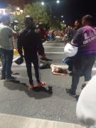 Dos damas heridas al chocar un carro contra el caballo que cabalgaban