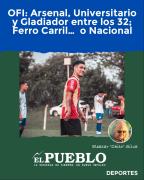 OFI: Arsenal, Universitario y Gladiador entre los 32; Ferro Carril… o Nacional ‣ Eleazar José Silva