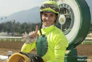 Fin inesperado de la temporada: Una fractura deja fuera de combate al jockey Antonio Fresu