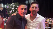 La foto de un exjugador de Nacional con Lionel Messi en la fiesta de 15 de la hija de Luis Suárez que causó furor en las redes
