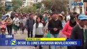 Campesinos de 16 provincias se suman a protestas contra el DS 5503 en Cochabamba