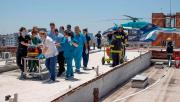 El Hospital Garrahan volvió a operar su helipuerto tras cuatro años fuera de servicio