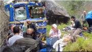 Choque de trenes en la vía a Machu Picchu en Curso