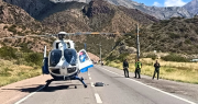 Accidente en alta montaña: cuatro heridos y corte total en el paso a Chile