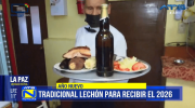 Lechón, el plato estrella para recibir el Año Nuevo en La Paz