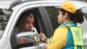 Controles de alcoholemia en Año Nuevo en CABA: 38 conductores dieron positivo