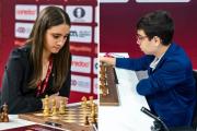 Buen desempeño argentino en el Mundial de Ajedrez Blitz con Faustino Oro y Candela Francisco