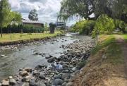 El río Tomebamba está al borde del estiaje por falta de lluvias