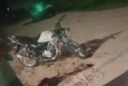 Vagoneta invadió carril y chocó a un motociclista que quedó en terapia intensiva