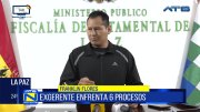 Fiscalía informa que Franklin Flores enfrenta seis procesos y cuatro órdenes de aprehensión