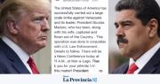 Urgente: Donald Trump anunció que Estados Unidos capturó a Nicolás Maduro