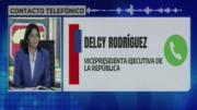 Delcy Rodríguez exige a EEUU prueba de vida de Nicolás Maduro y Cilia Flores