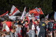 Una fiesta: así fue el recibimiento a River en San Martín de los Andes