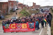 Inicia la marcha “Bolivia No Se Vende” desde Calamarca en rechazo al DS5503