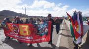 La COB inicia en Calamarca la marcha “Bolivia no se vende”