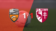 Liga de Francia: Lorient y Metz igualaron 1 a 1