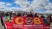 La marcha de la COB se concentra en Senkata y arriba este lunes a La Paz