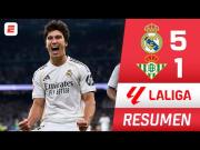 Goles de Real Madrid vs Real Betis (5-1) por la fecha 19 de LaLiga