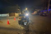 Colisión nocturna dejó cuantiosos daños
