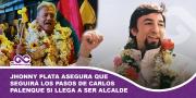Jhonny Plata asegura que seguirá los pasos de Carlos Palenque si llega a ser alcalde