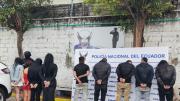 Quito: Nueve supuestos miembros de Los Lobos quedaron libres tras audiencia por intimidación