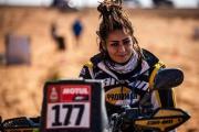 Suany Martínez hace historia como primera boliviana en el Dakar