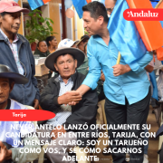 Never Antelo entra en carrera en Tarija: lo que propone y por qué genera ruido