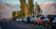 Arrancó el “éxodo” sanjuanino a La Serena: hasta 100 autos por hora en el Paso de Agua Negra
