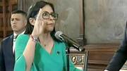 Rodríguez jura a presidencia de Venezuela ‘con dolor, pero también con honor’