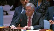 Argentina apoyó a Estados Unidos ante la ONU