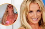 Britney sufre percance mientras bailaba canción de Cristina Aguilera