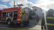 Incendio afectó vivienda en la Población Archipiélago de Chiloé