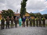 Delegación Presidencial de Última Esperanza refuerza coordinación y destaca labor de Carabineros en Torres del Paine