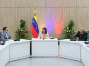 Presidenta (E) Delcy Rodríguez afirma que ningún “agente externo” gobierna Venezuela